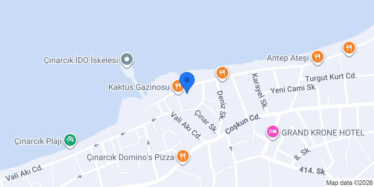 ISKELE BALIK RESTORANT konumu