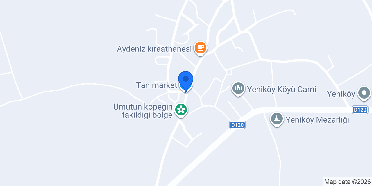 Tan market konumu