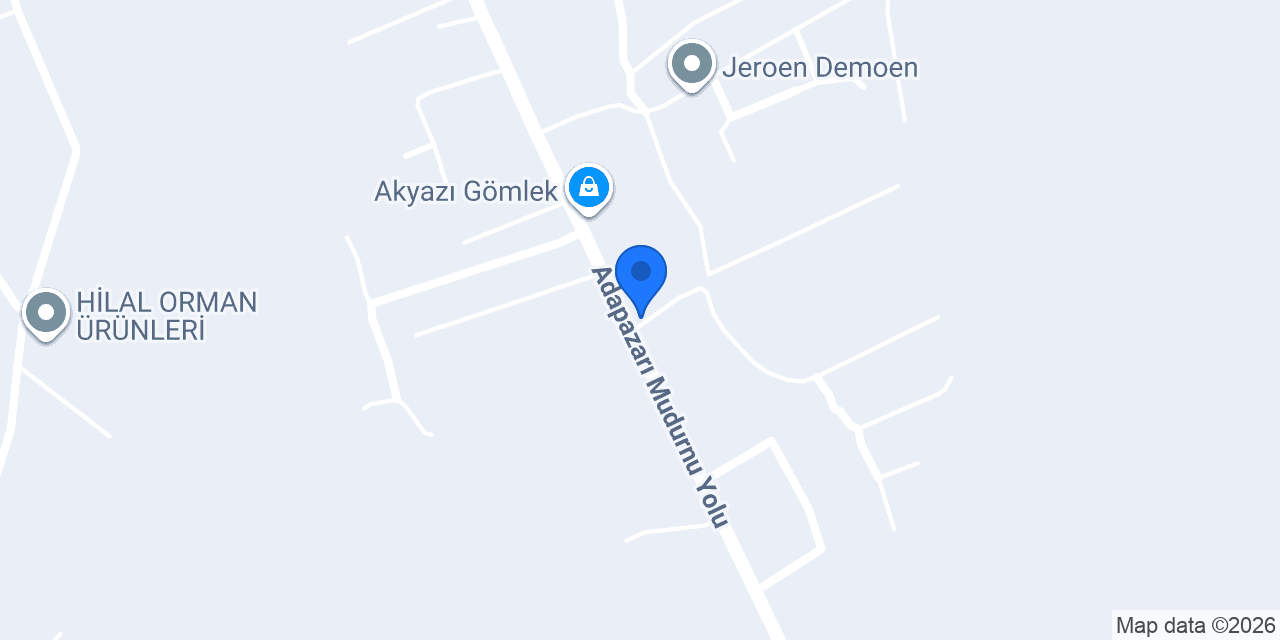 Akyazı Vinç konumu