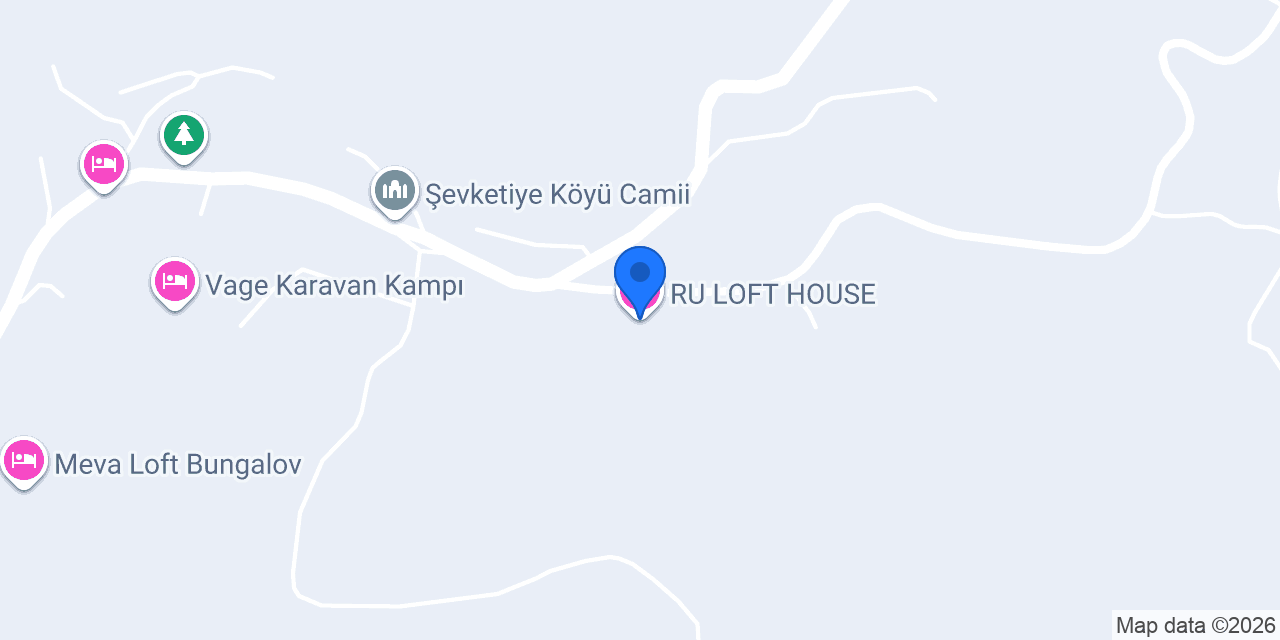 RU LOFT HOUSE konumu