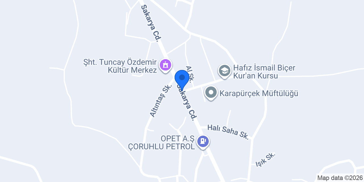 Toprakçı otogaz konumu
