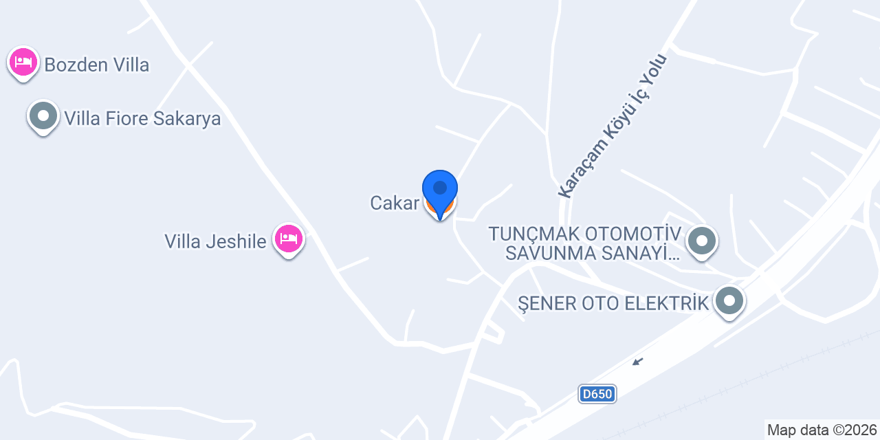 Onur tatil evi konumu
