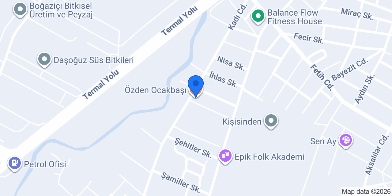 Özden Ocakbaşı konumu