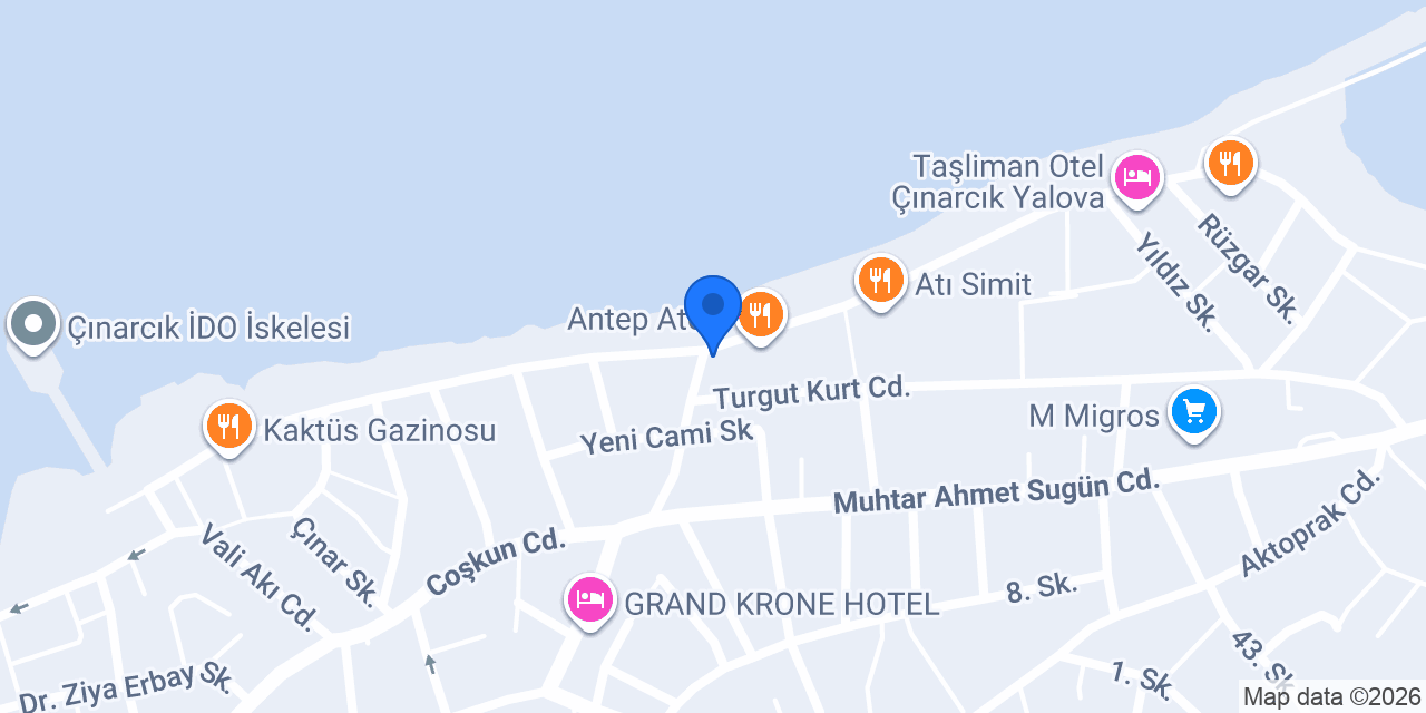 ÇINARCIK BALBADEM DONDURMA konumu