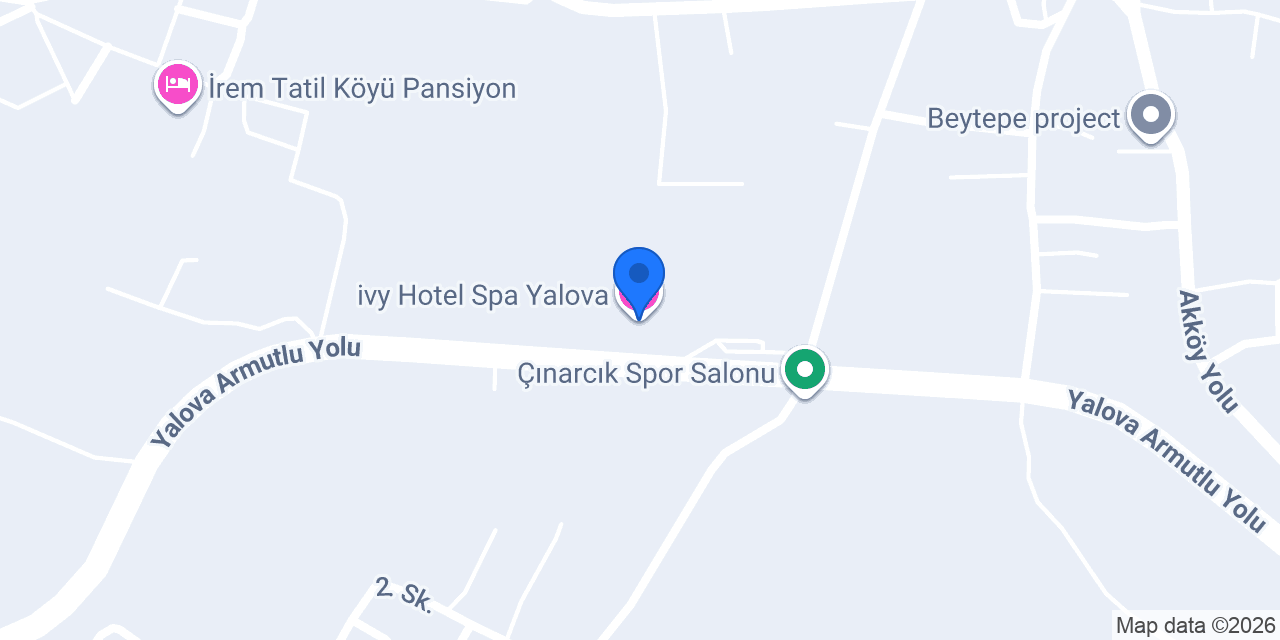 ivy Hotel Spa Yalova konumu