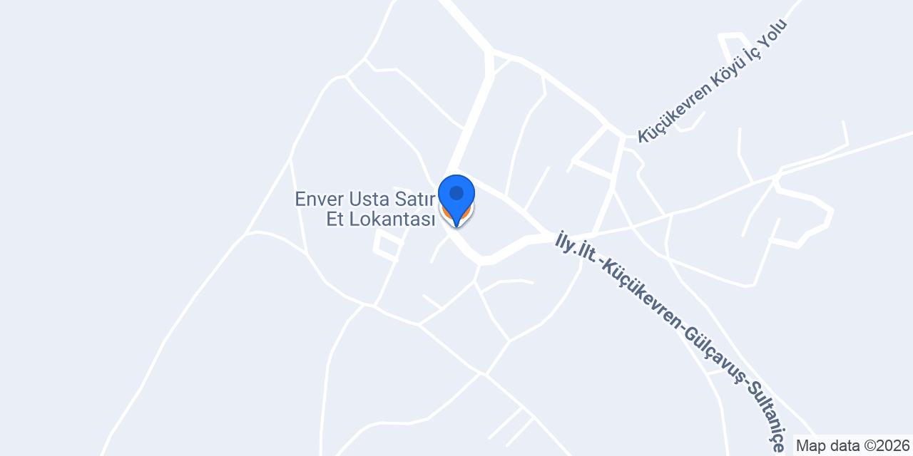 Enver Usta Satır Et Lokantası konumu