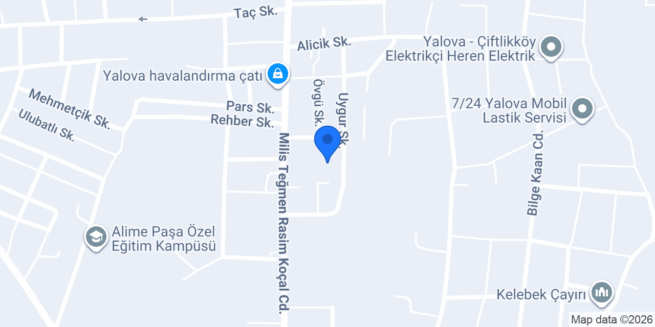 Yalova Koleji konumu