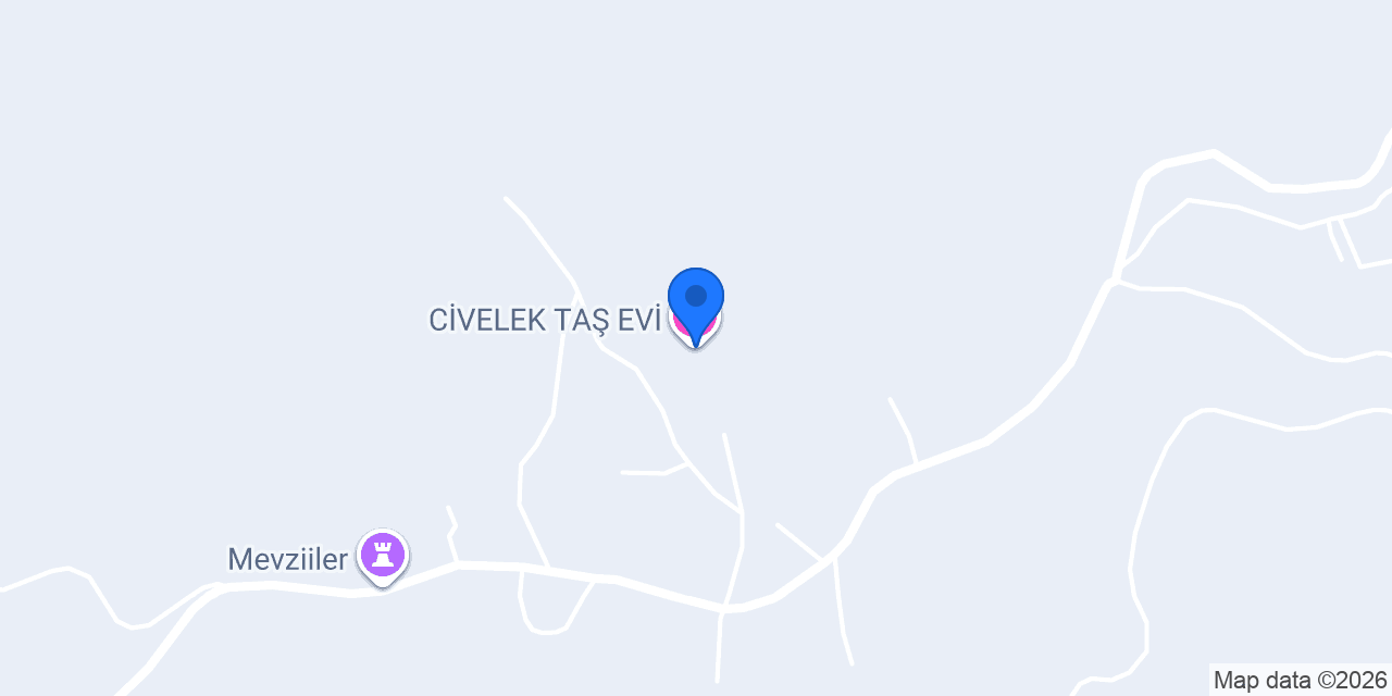 CİVELEK TAŞ EVİ konumu