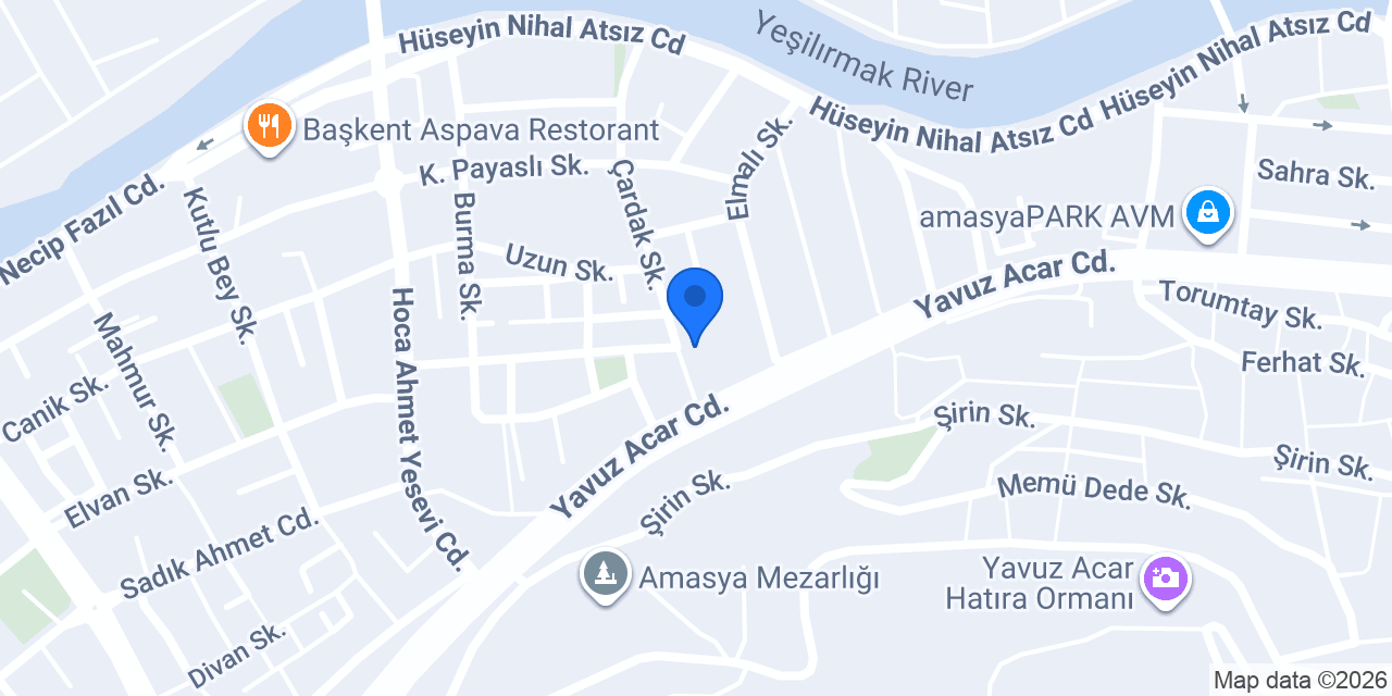 YCDemirtaş ELEKTRİK konumu