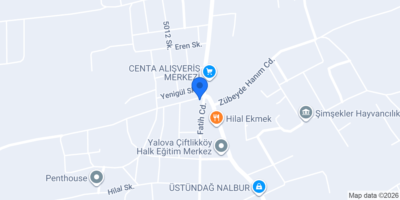 Yayla Market konumu