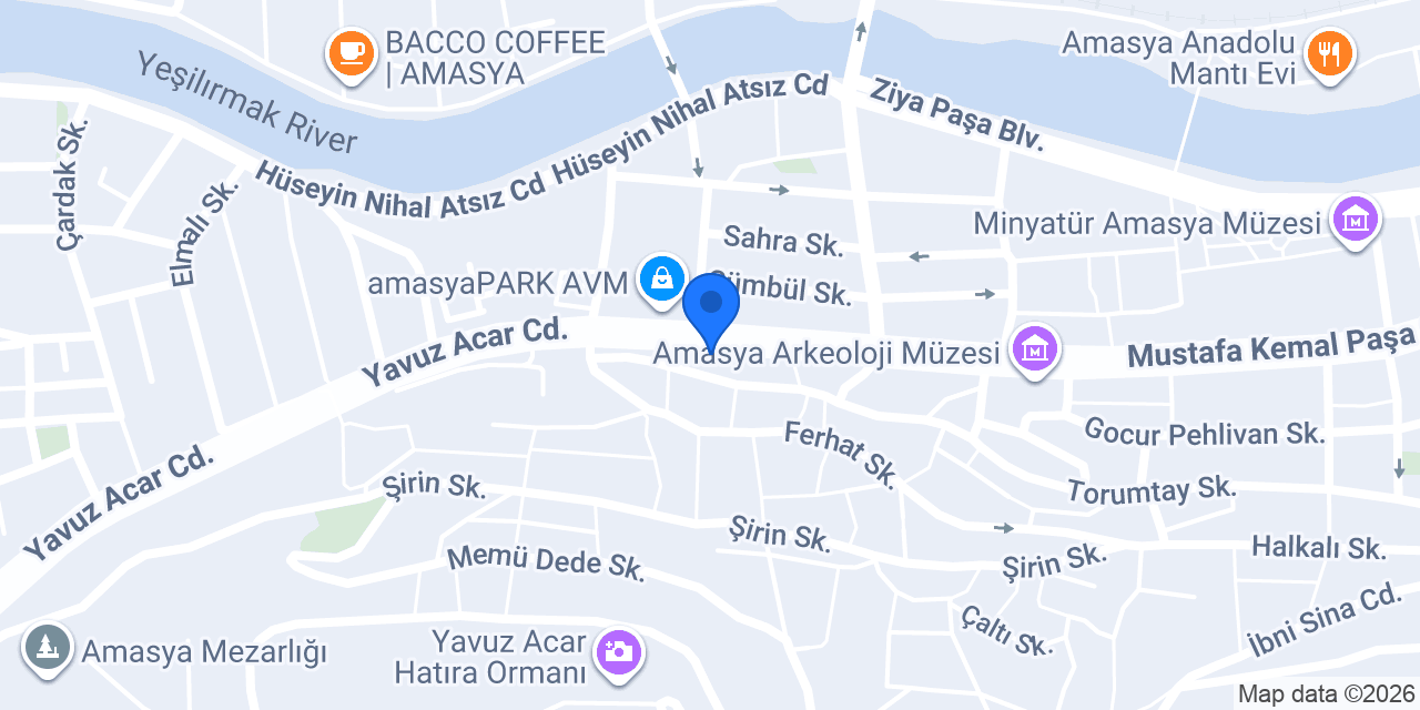 Altunkaya Veteriner Kliniği konumu