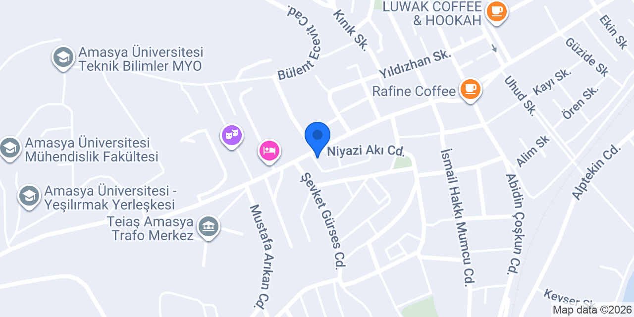 Terzi Osman Yalçın konumu