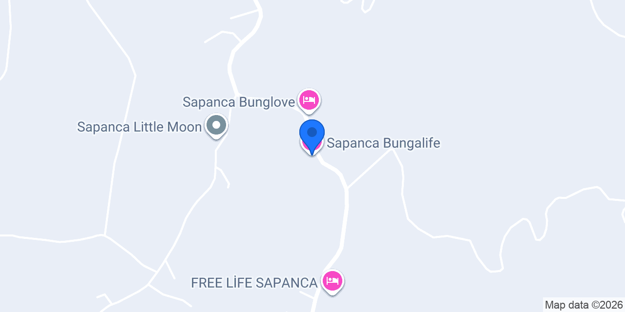 Sapanca Bungalife konumu