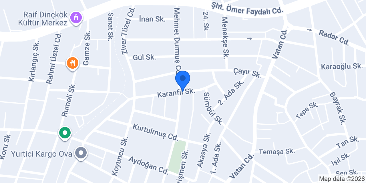 Modde Mobilya konumu