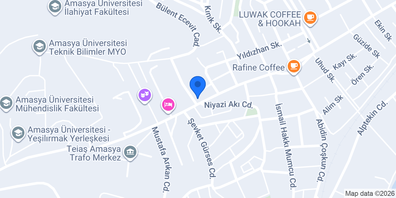 Amasya Spa & Masaj konumu