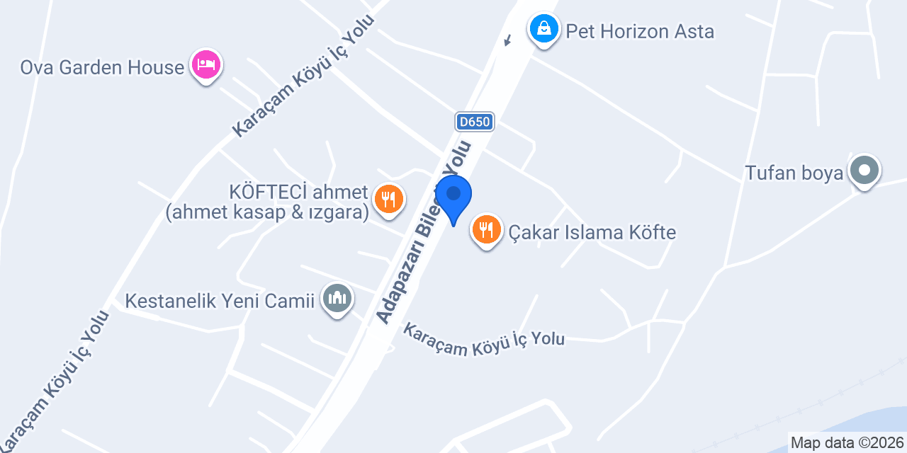 Caq Butik konumu