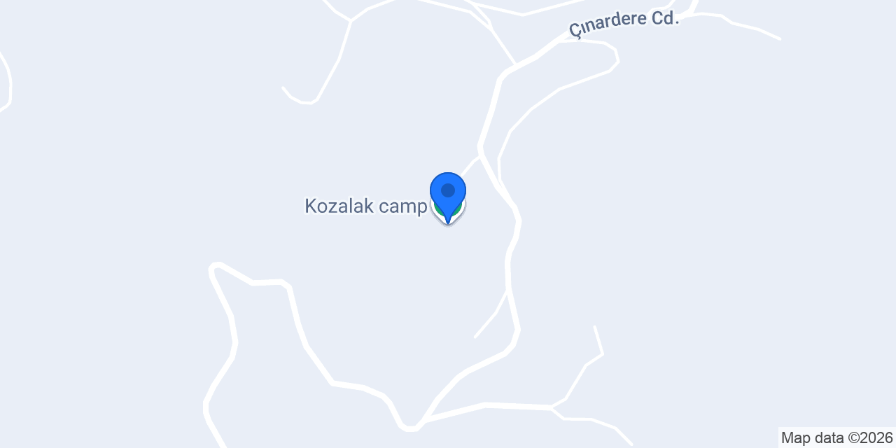 Kozalak camp konumu