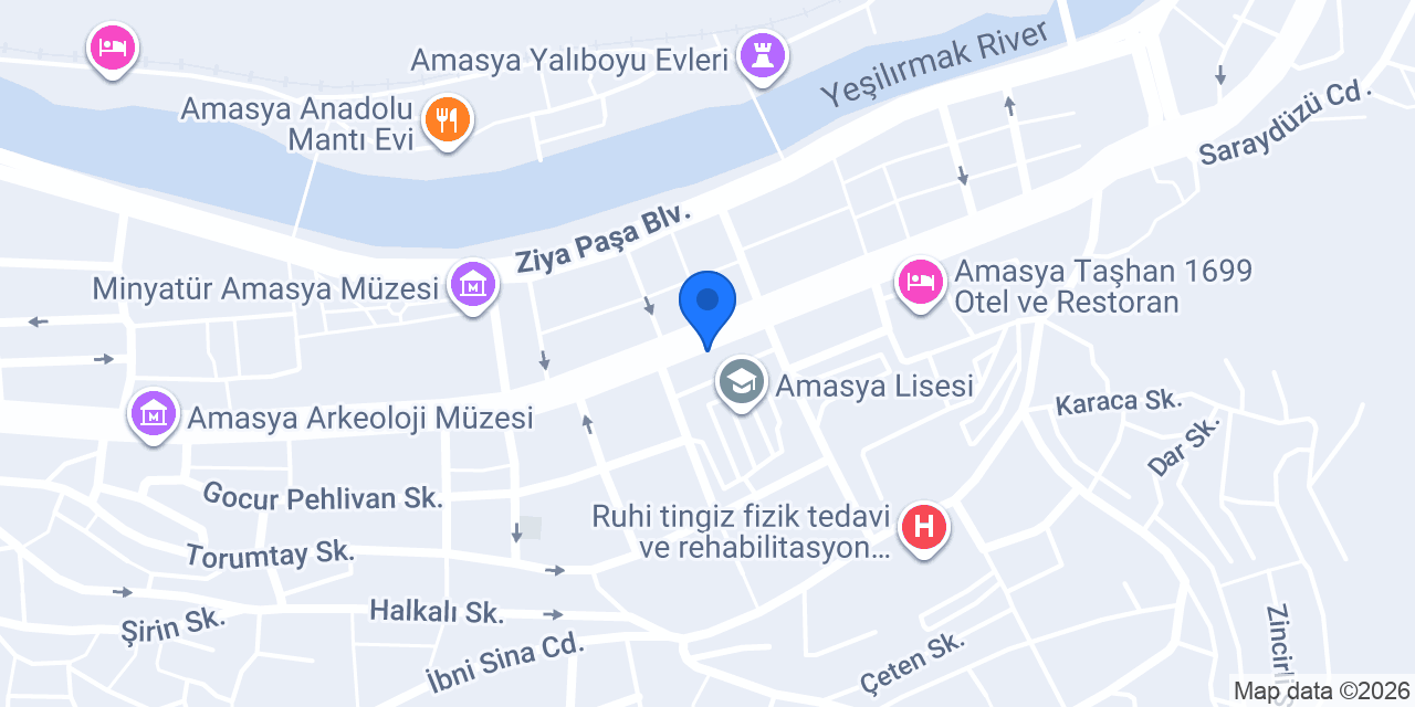 Hayat Eczanesi konumu
