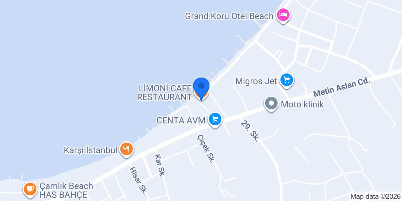 LİMONİ CAFE RESTAURANT konumu