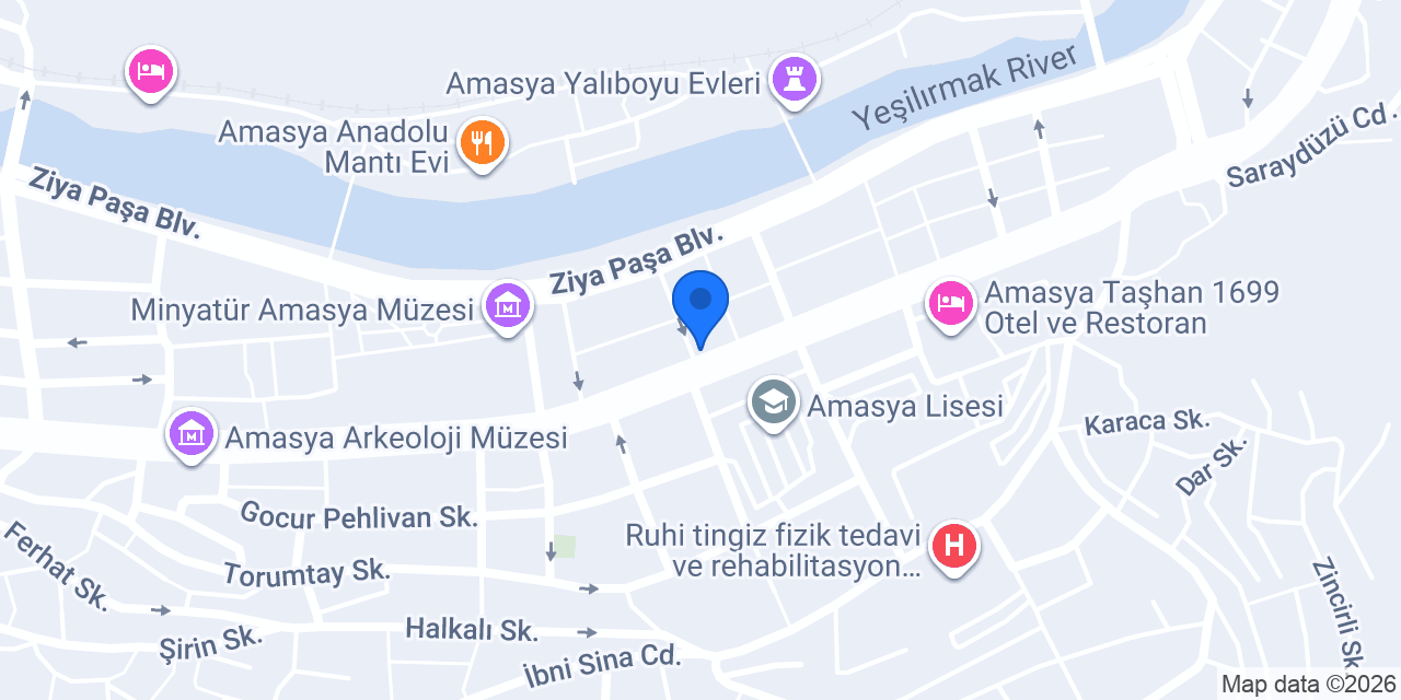 Kutlubey Kurs Merkezi konumu
