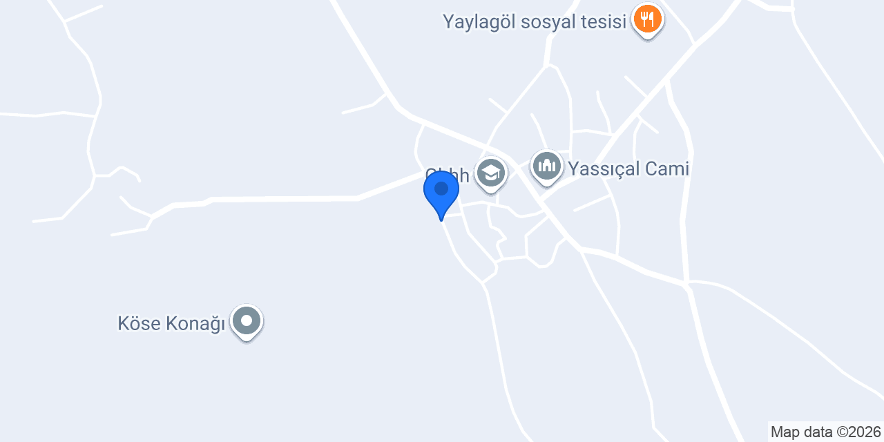 Yassıçal Belediyesi konumu
