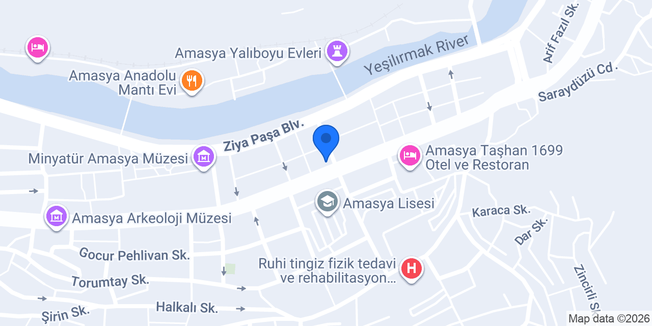 Apaydın Otel konumu