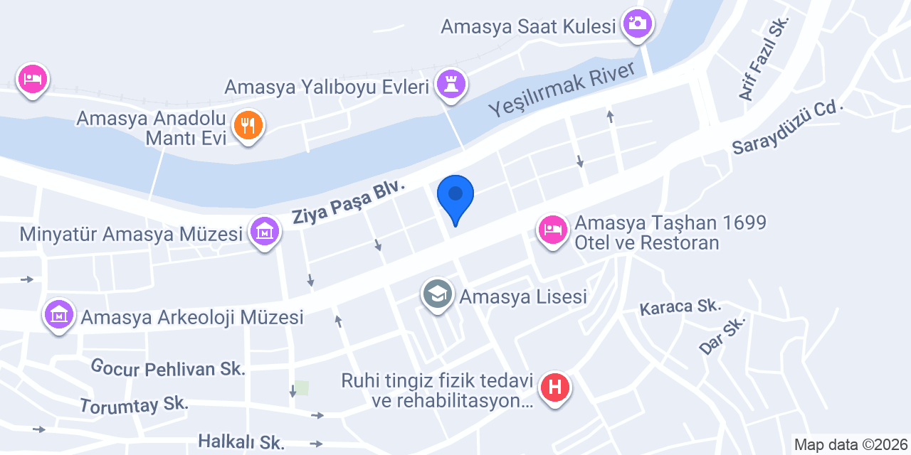 Meşhur kofteci konumu