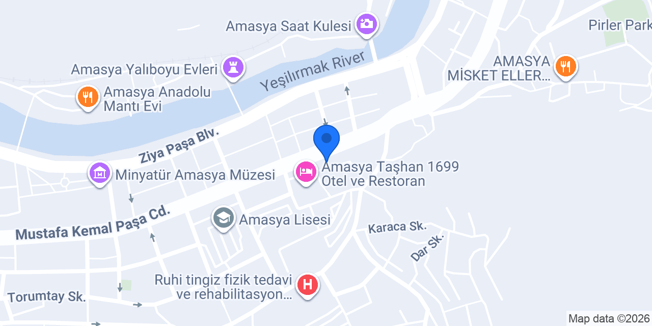 Güven Taksi konumu