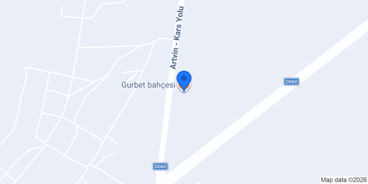 Gurbet bahçesi konumu