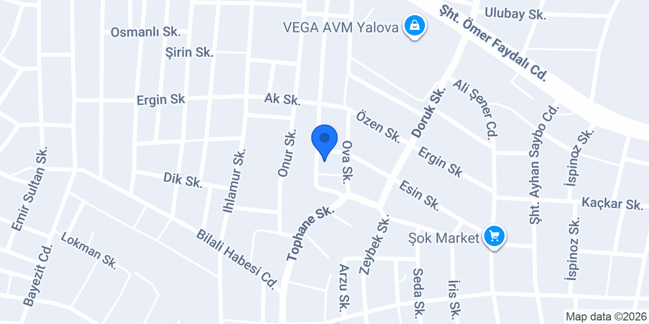 YAKUP PANSİYON konumu