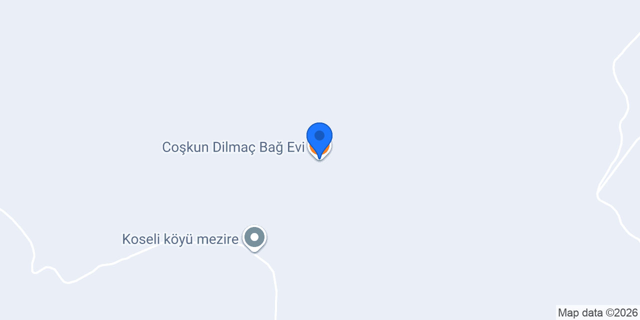 Coşkun Dilmaç Bağ Evi konumu