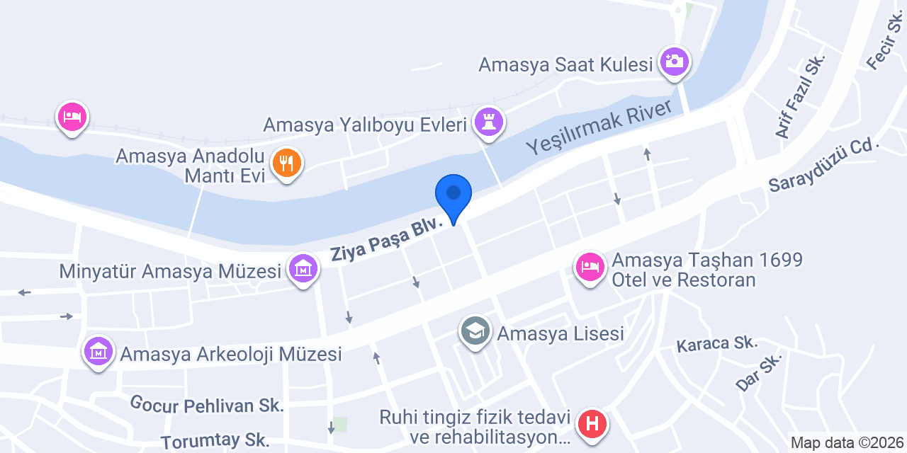 Kahvecioğlu Konağı konumu