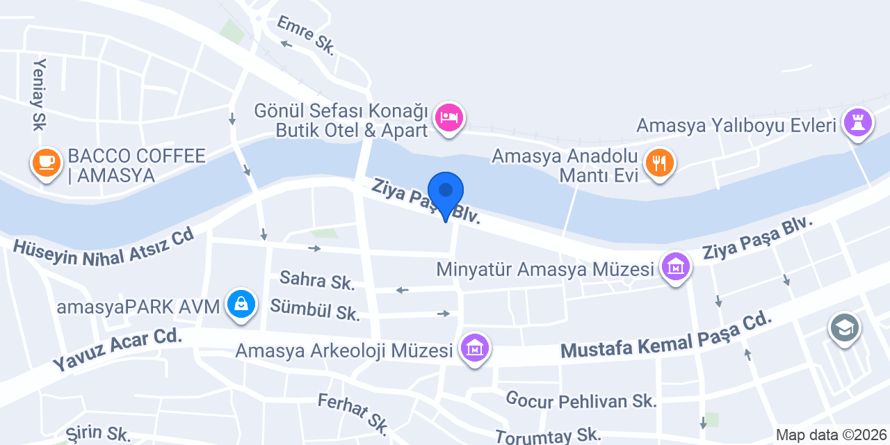Mor Salkım Konağı konumu