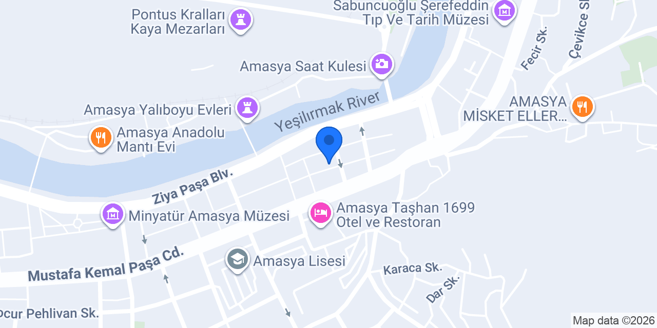 Safir Hotel konumu