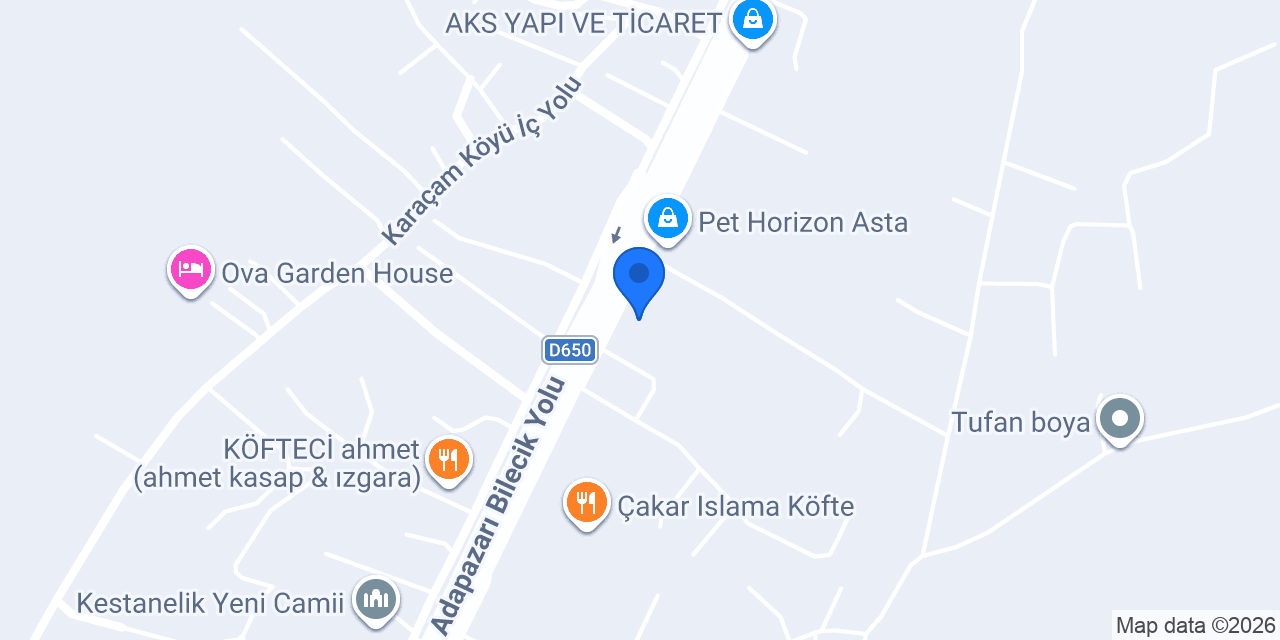 Arze vinç konumu