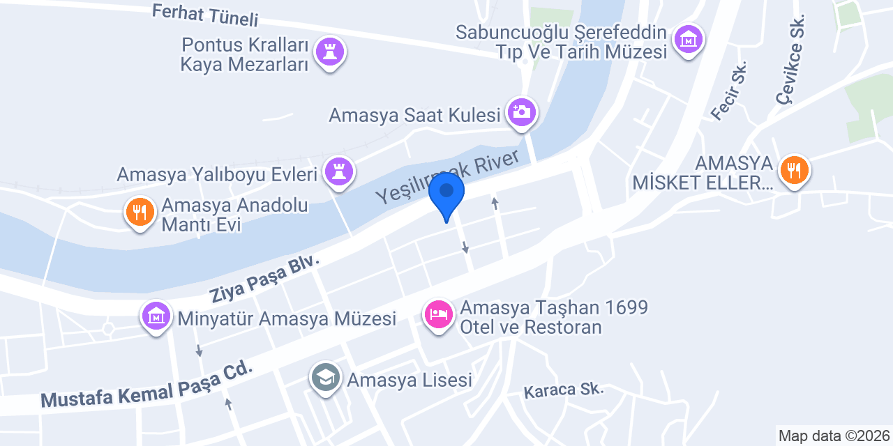 Invest Amasya konumu
