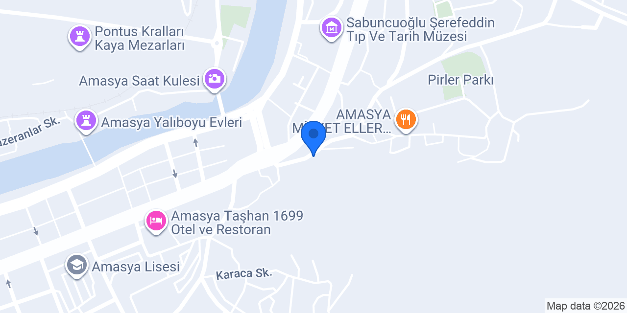 Şelale Restaurant konumu