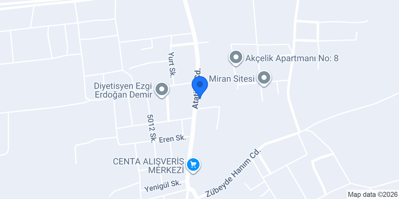Ekomini Market (Çiftlikköy) konumu