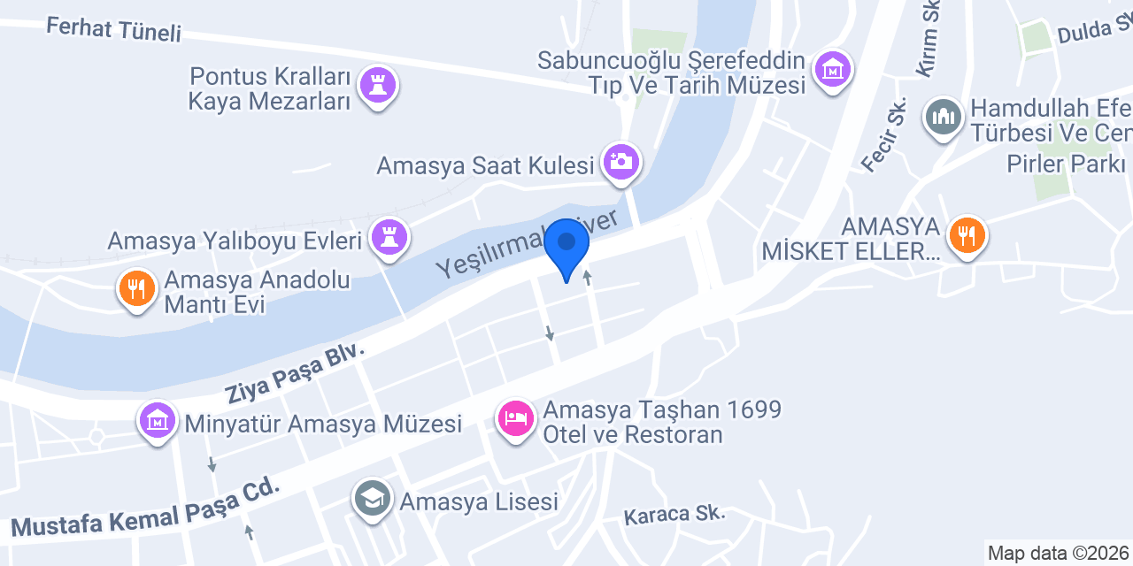 Nanni Davet Konağı konumu