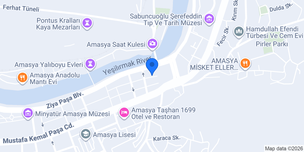 Mint Tasarım Stüdyo konumu