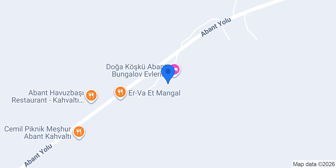 Abant Paşa Pansiyon konumu
