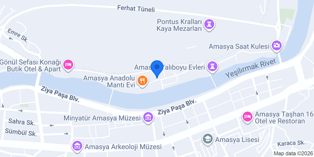 SİMRE OTEL konumu