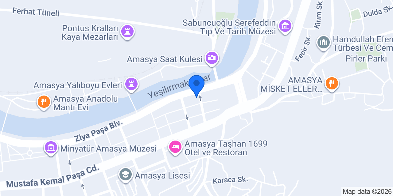 hamur.amasya konumu