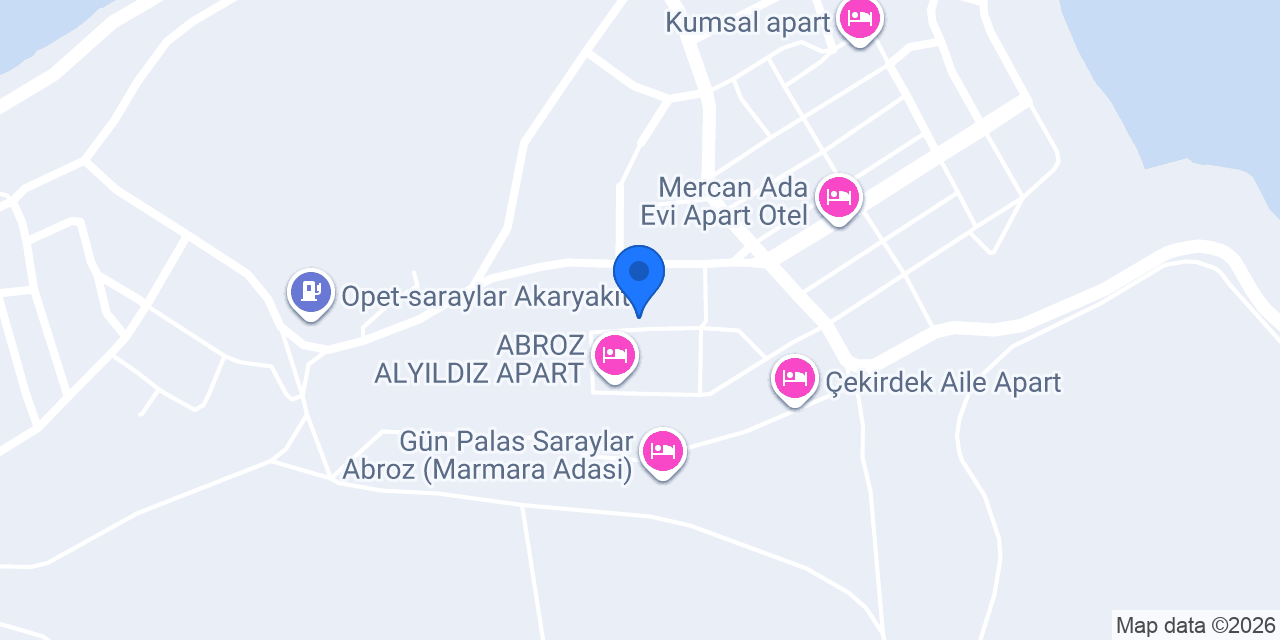 Derin Apart konumu