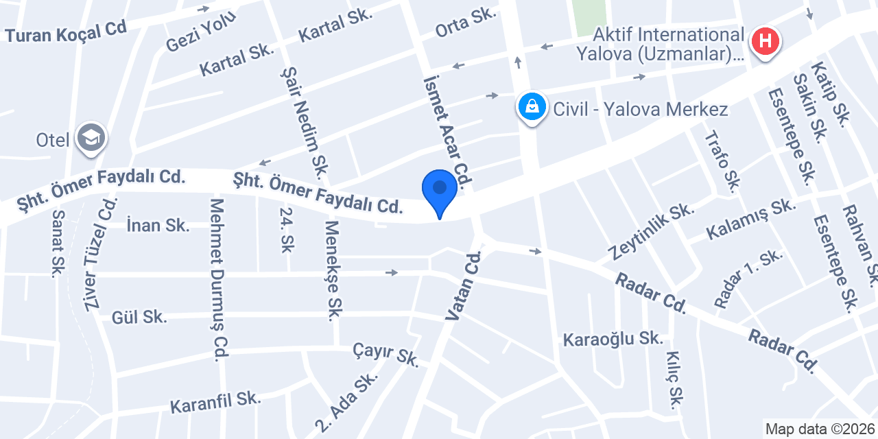 YALOVA RUMELİ LOKUMCUSU konumu