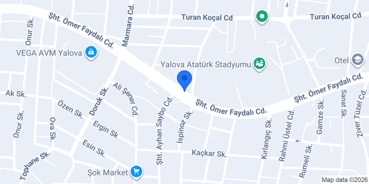 suncar yalova konumu