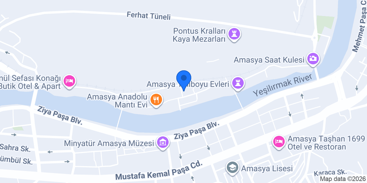 Rukaya Konağı konumu