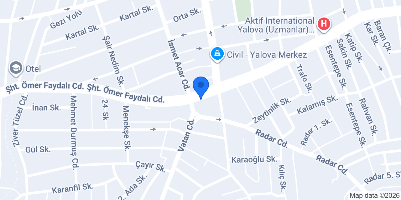B.ŞANLI MOBİLYA konumu
