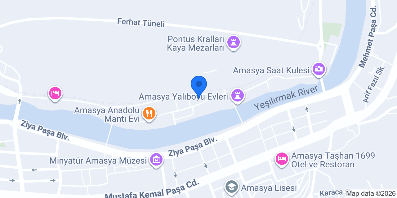 İNCİ OTEL konumu