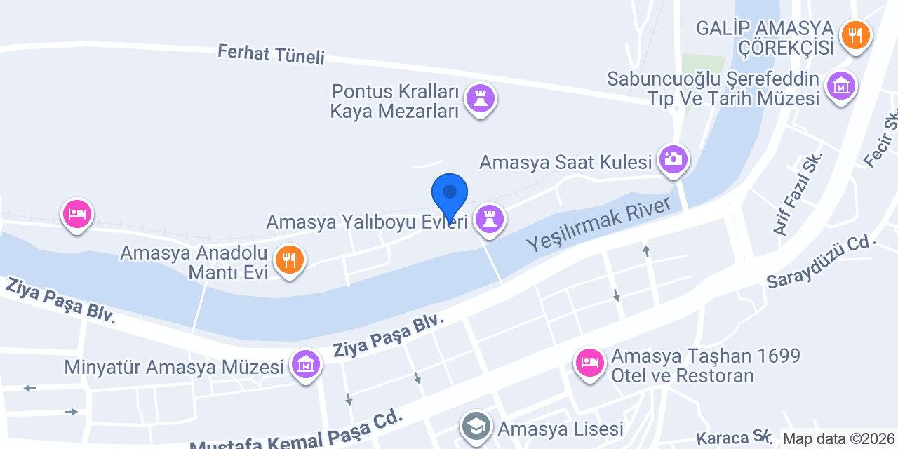 İnci Hediyelik Eşya konumu